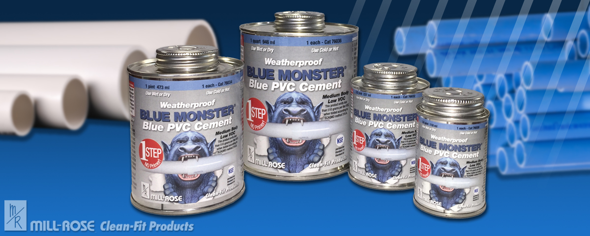 BLUE MONSTER 1-Step PVC Cement